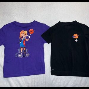 Unisex Nike Kids Tune Squad Tees Size 4T